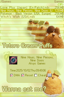 Totoro Cream Puffs